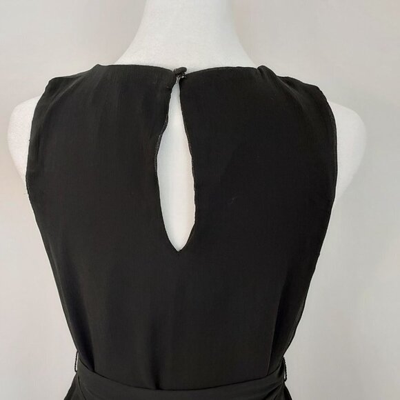1. State Black Tiered Mini Sleeveless Dress NWT - Picture 7 of 12